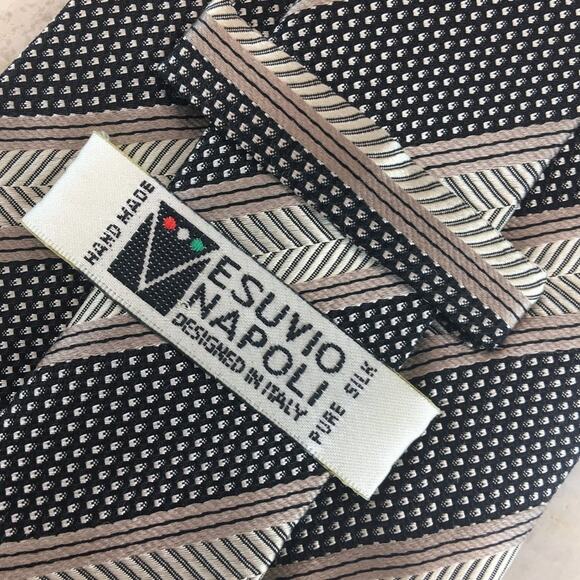 VESUVIO NAPOLI SILK TIE - Picture 4 of 9